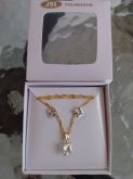 Conjunto brinco/colar